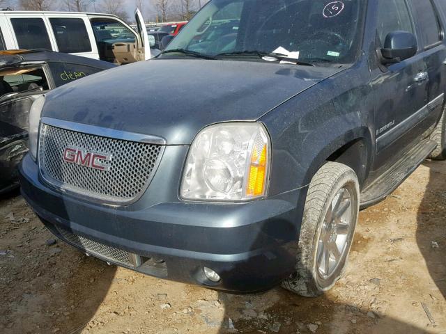 1GKFK63838J250643 - 2008 GMC YUKON DENA GRAY photo 9