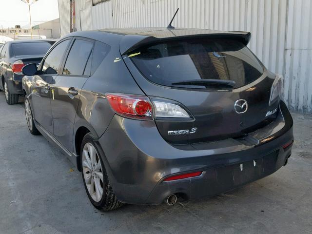 JM1BL1K62B1478022 - 2011 MAZDA 3 S CHARCOAL photo 3