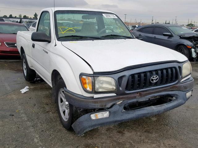 5TENL42N14Z461131 - 2004 TOYOTA TACOMA WHITE photo 1