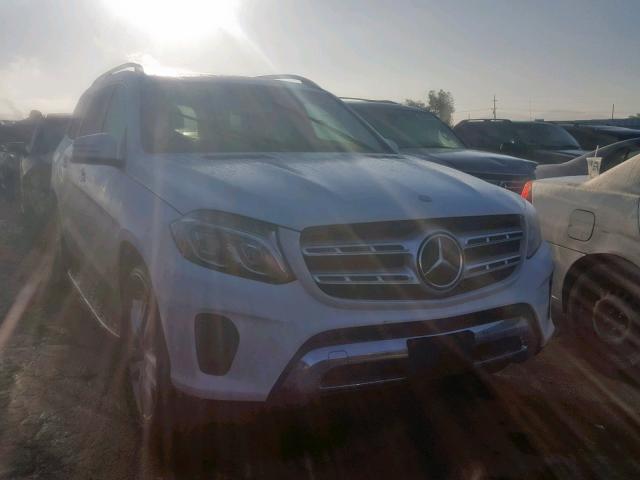 4JGDF6EE3HA787938 - 2017 MERCEDES-BENZ GLS 450 4M WHITE photo 1