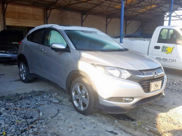 3CZRU6H70GM756302 - 2016 HONDA HR-V EXL SILVER photo 1