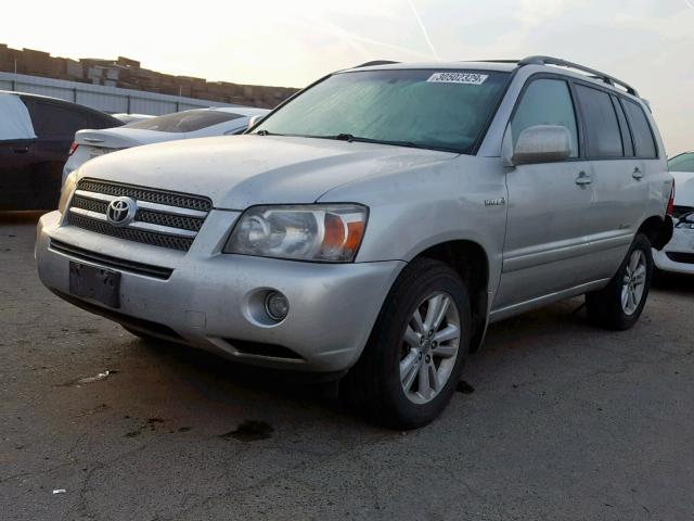 JTEEW21A860032819 - 2006 TOYOTA HIGHLANDER SILVER photo 2