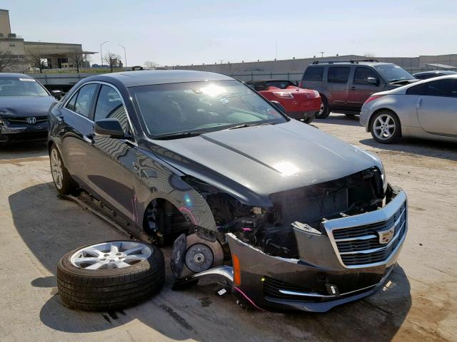 1G6AH5RX5F0108491 - 2015 CADILLAC ATS LUXURY BLACK photo 1