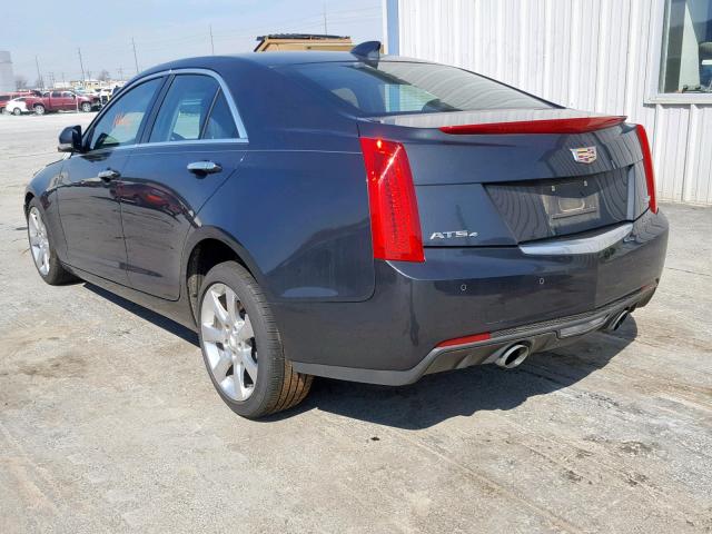 1G6AH5RX5F0108491 - 2015 CADILLAC ATS LUXURY BLACK photo 3