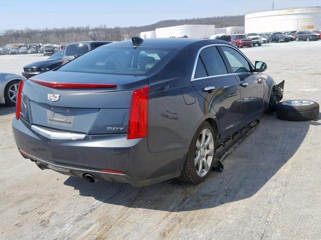 1G6AH5RX5F0108491 - 2015 CADILLAC ATS LUXURY BLACK photo 4