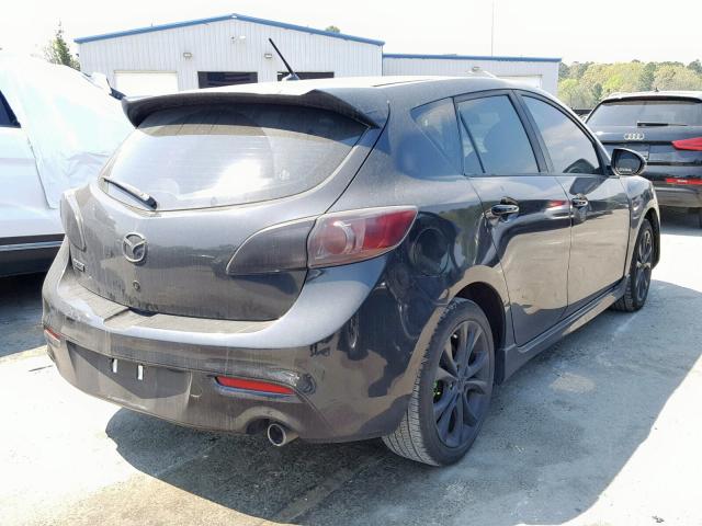 JM1BL1K66B1378697 - 2011 MAZDA 3 S BLACK photo 4