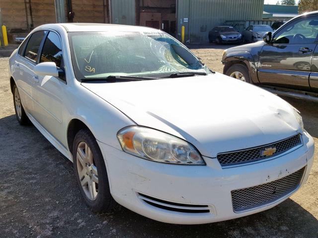 2G1WB5E37E1112190 - 2014 CHEVROLET IMPALA LIM WHITE photo 1