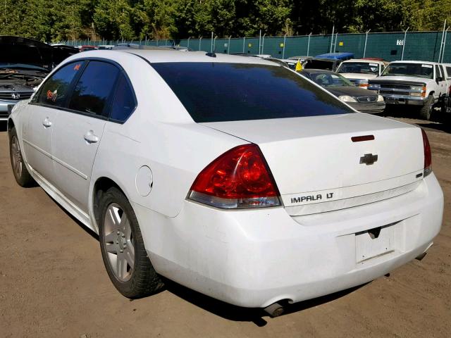 2G1WB5E37E1112190 - 2014 CHEVROLET IMPALA LIM WHITE photo 3