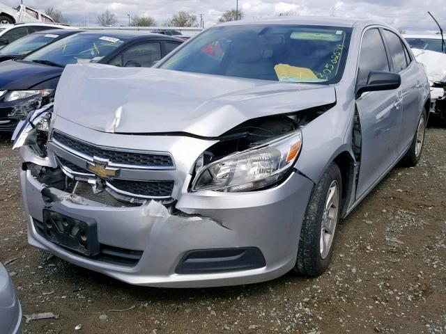 1G11B5SA8DF172712 - 2013 CHEVROLET MALIBU LS GRAY photo 2