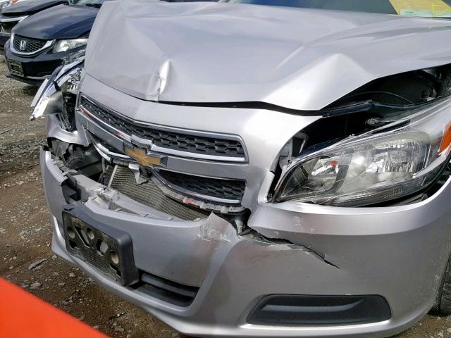 1G11B5SA8DF172712 - 2013 CHEVROLET MALIBU LS GRAY photo 9