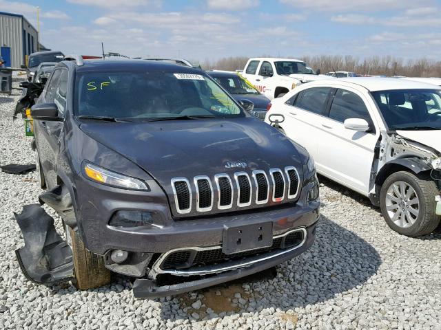 1C4PJMDS0HW545154 - 2017 JEEP CHEROKEE L BLACK photo 1