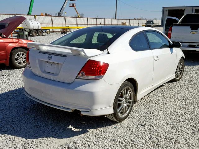 JTKDE167280258005 - 2008 SCION TC WHITE photo 4