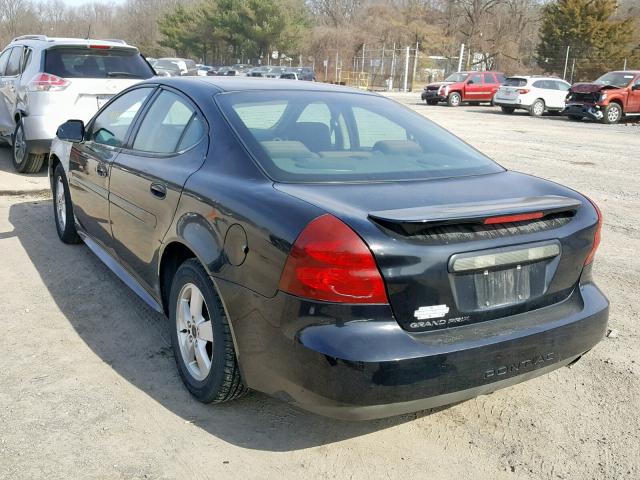 2G2WP552961183090 - 2006 PONTIAC GRAND PRIX BLACK photo 3