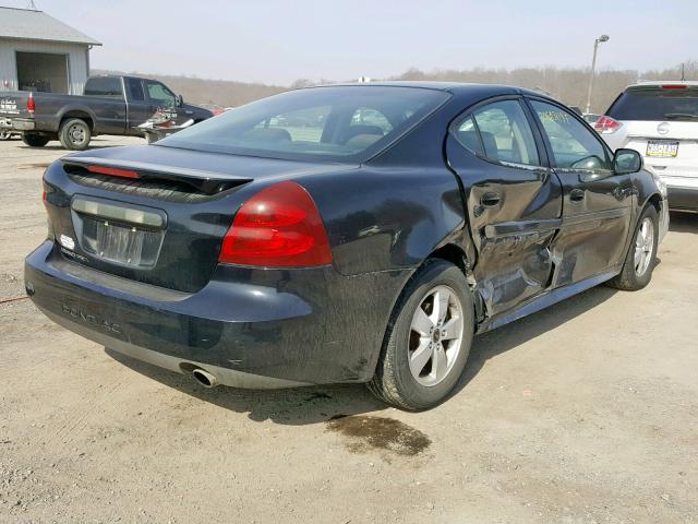 2G2WP552961183090 - 2006 PONTIAC GRAND PRIX BLACK photo 4