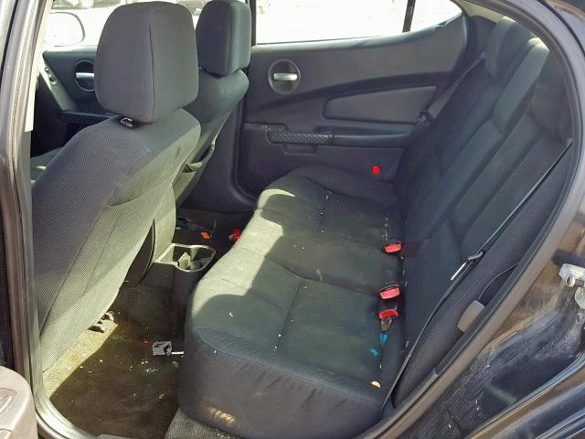 2G2WP552961183090 - 2006 PONTIAC GRAND PRIX BLACK photo 6