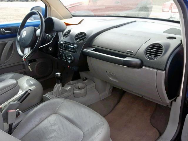 3VWCP21C11M465475 - 2001 VOLKSWAGEN NEW BEETLE Blau Foto 9