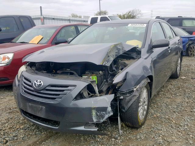 4T1BE46K27U614606 - 2007 TOYOTA CAMRY NEW GRAY photo 2