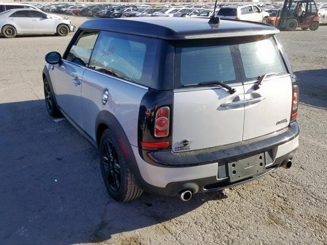 WMWZG3C50CTY32160 - 2012 MINI COOPER S C GRAY photo 3