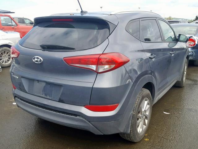 KM8J33A44HU387215 - 2017 HYUNDAI TUCSON LIM GRAY photo 4