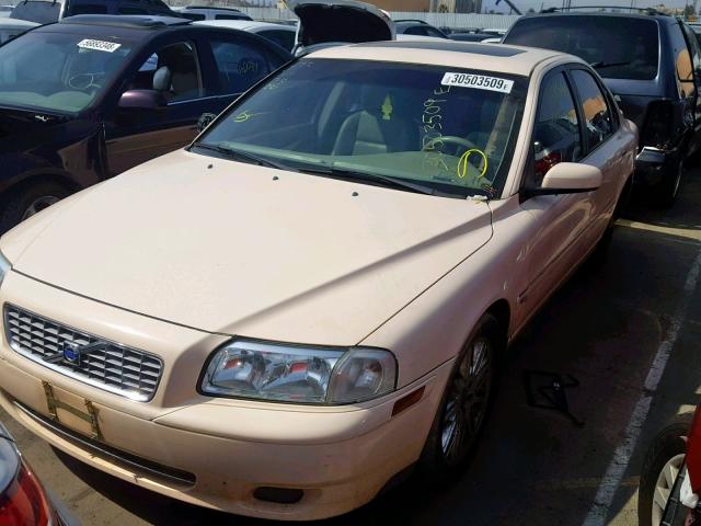 YV1TS592651390297 - 2005 VOLVO S80 2.5T BEIGE photo 2