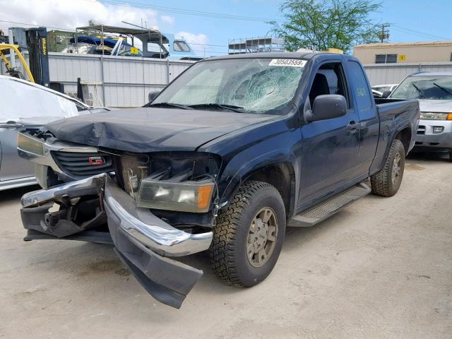 1GTCS19E078110764 - 2007 GMC CANYON CHARCOAL photo 2