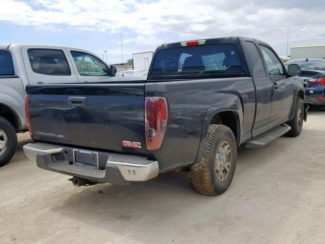 1GTCS19E078110764 - 2007 GMC CANYON CHARCOAL photo 4