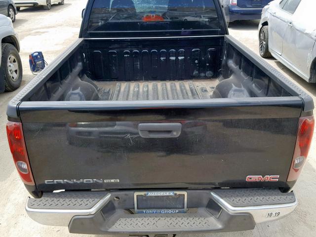 1GTCS19E078110764 - 2007 GMC CANYON CHARCOAL photo 6