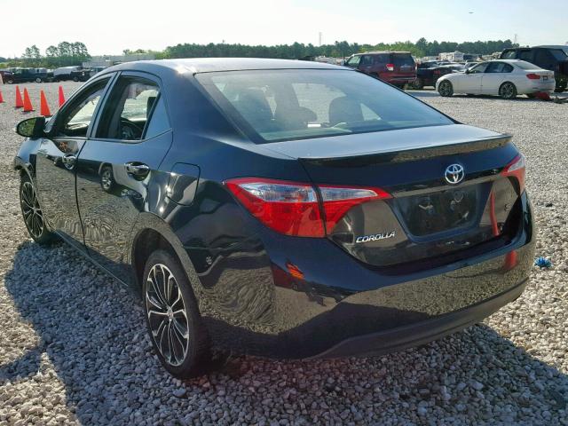 5YFBURHEXGP551120 - 2016 TOYOTA COROLLA L CHARCOAL photo 3