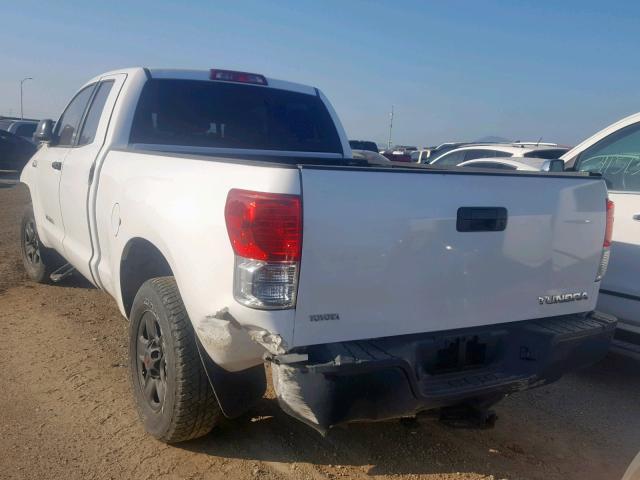 5TFRY5F10AX083290 - 2010 TOYOTA TUNDRA DOU WHITE photo 3