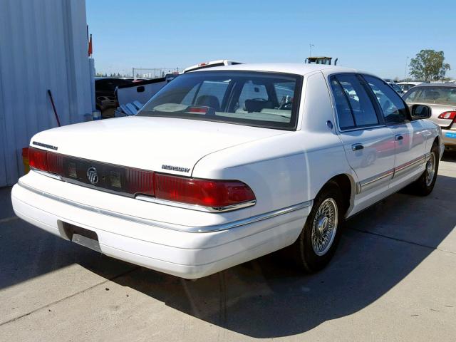 2MELM75W0PX628903 - 1993 MERCURY GRAND MARQ WHITE photo 4