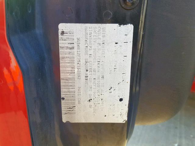 1G8AN15F96Z140863 - 2006 SATURN ION LEVEL RED photo 10