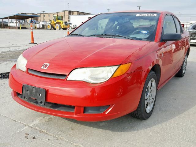 1G8AN15F96Z140863 - 2006 SATURN ION LEVEL RED photo 2