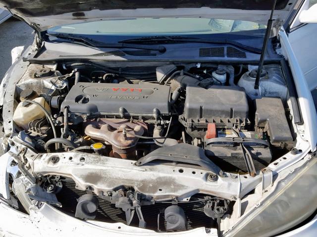4T1BE32K45U544183 - 2005 TOYOTA CAMRY LE WHITE photo 7