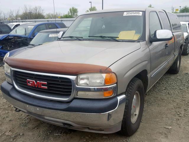 2GTEC19T1X1537541 - 1999 GMC NEW SIERRA GRAY photo 2