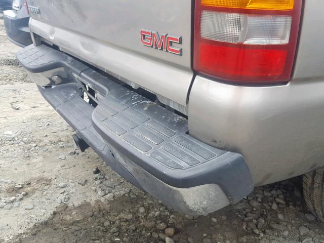 2GTEC19T1X1537541 - 1999 GMC NEW SIERRA GRAY photo 9