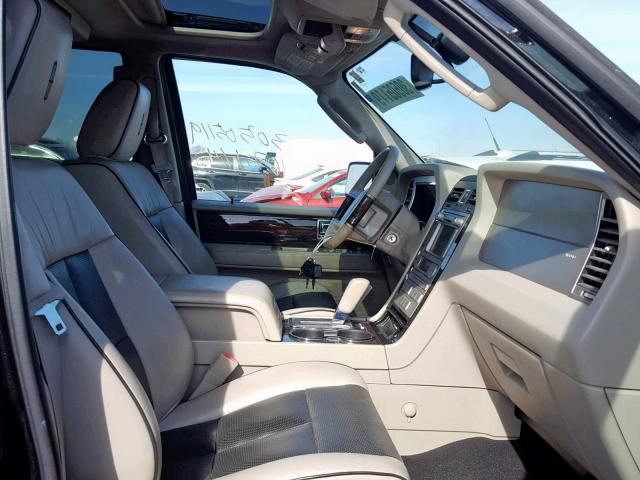 5LMJJ2J56AEJ02651 - 2010 LINCOLN NAVIGATOR Қара фото 5