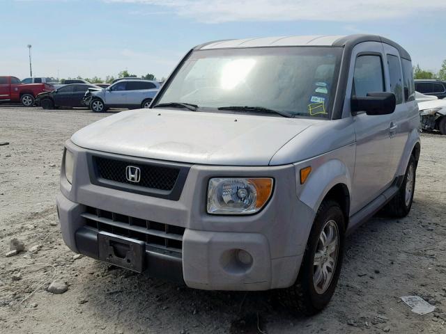 5J6YH28726L012497 - 2006 HONDA ELEMENT EX SILVER photo 2