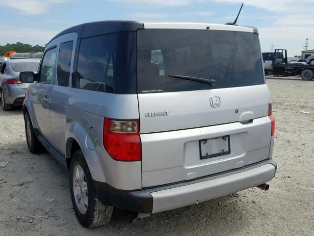 5J6YH28726L012497 - 2006 HONDA ELEMENT EX SILVER photo 3