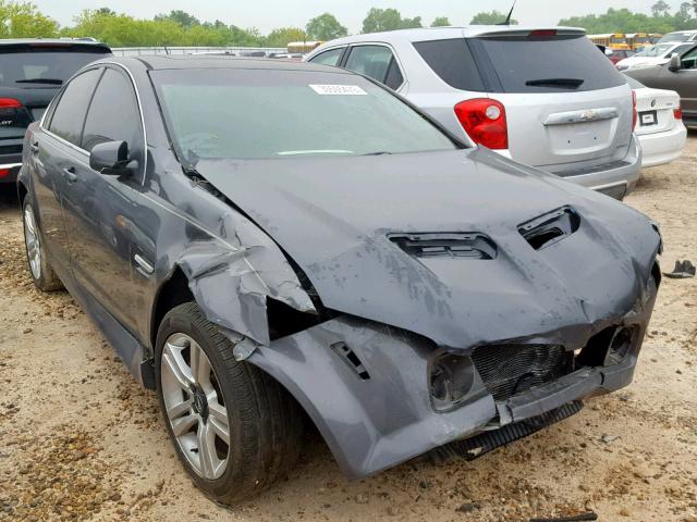 6G2ER57719L172519 - 2009 PONTIAC G8 CHARCOAL photo 1