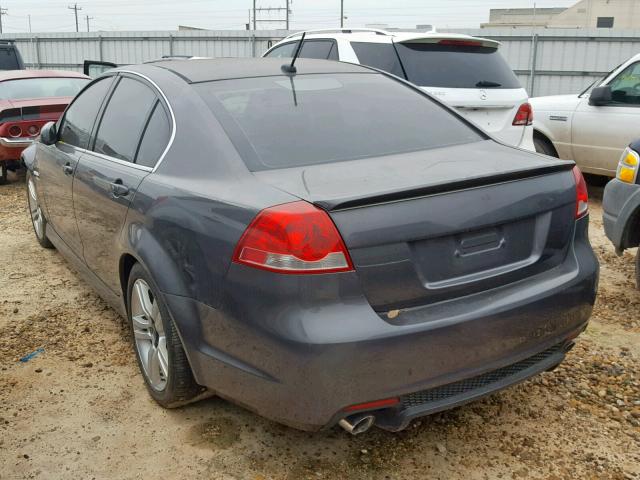 6G2ER57719L172519 - 2009 PONTIAC G8 CHARCOAL photo 3