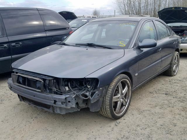 YV1RH59H332284507 - 2003 VOLVO S60 2.5T GRAY photo 2