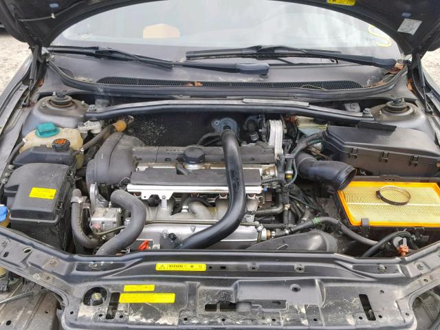 YV1RH59H332284507 - 2003 VOLVO S60 2.5T GRAY photo 7