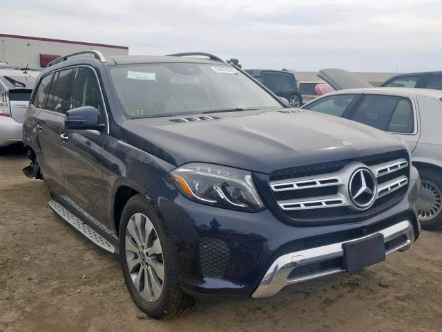 4JGDF6EE9JB175730 - 2018 MERCEDES-BENZ GLS 450 4M BLUE photo 1