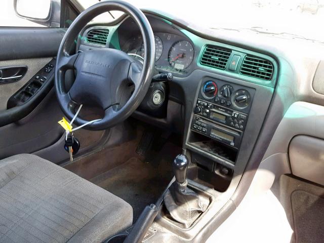 4S3BE635026203622 - 2002 SUBARU LEGACY L GREEN photo 9