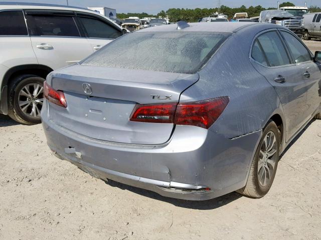 19UUB1F59FA009496 - 2015 ACURA TLX TECH GRAY photo 4