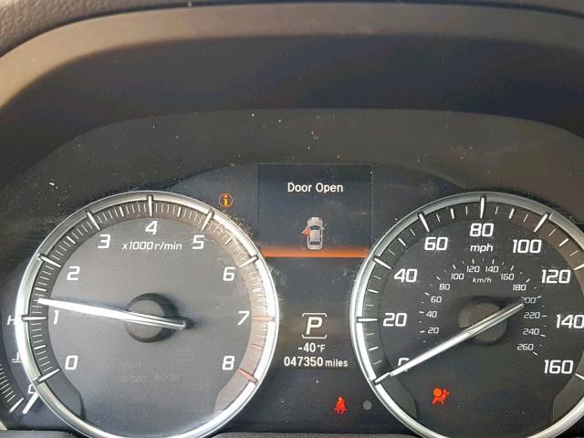 19UUB1F59FA009496 - 2015 ACURA TLX TECH GRAY photo 8