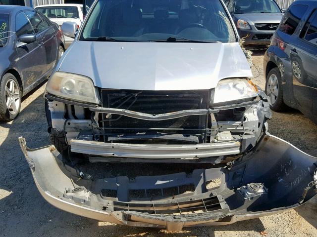 2HNYD18955H513399 - 2005 ACURA MDX TOURIN SILVER photo 9