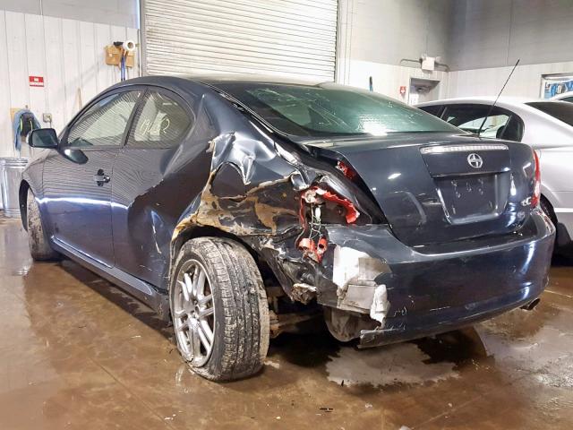 JTKDE177570193650 - 2007 TOYOTA SCION TC GRAY photo 3