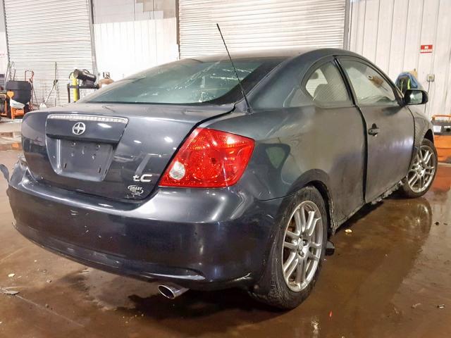 JTKDE177570193650 - 2007 TOYOTA SCION TC GRAY photo 4