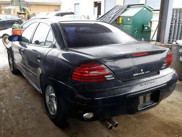 1G2NF52E24C127903 - 2004 PONTIAC GRAND AM S BLACK photo 3